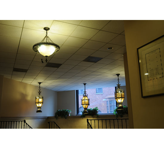 Meyda Tiffany Gaetano 151903 Pendant Light - Weathered Bronze