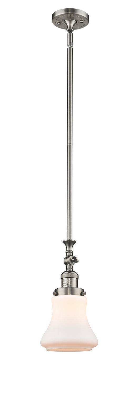 Innovations Franklin Restoration 206-SN-G191-LED Pendant Light - Brushed Satin Nickel