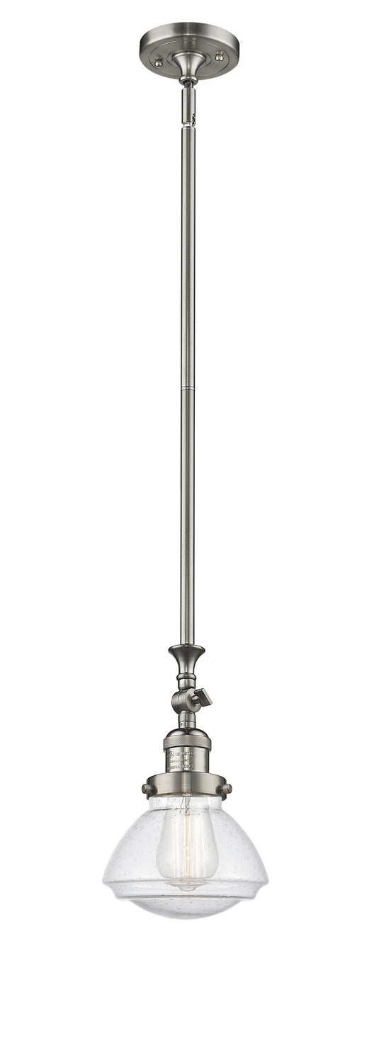 Innovations Franklin Restoration 206-SN-G324-LED Pendant Light - Brushed Satin Nickel