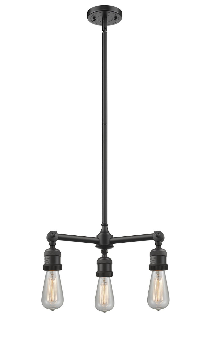 Innovations Franklin Restoration 207-OB-LED Chandelier Light - Oil Rubbed Bronze