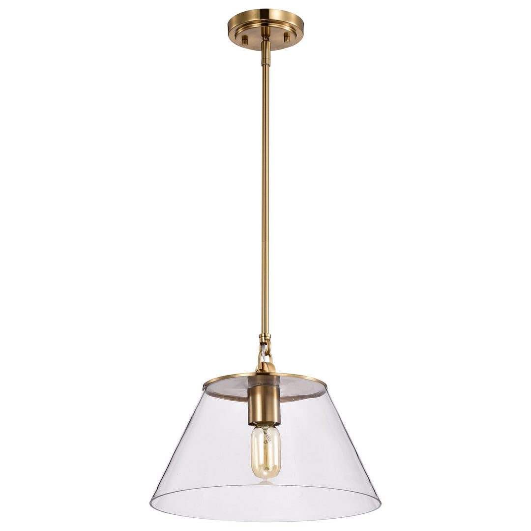 Nuvo Dover 60-7413 Pendant Light - Vintage Brass