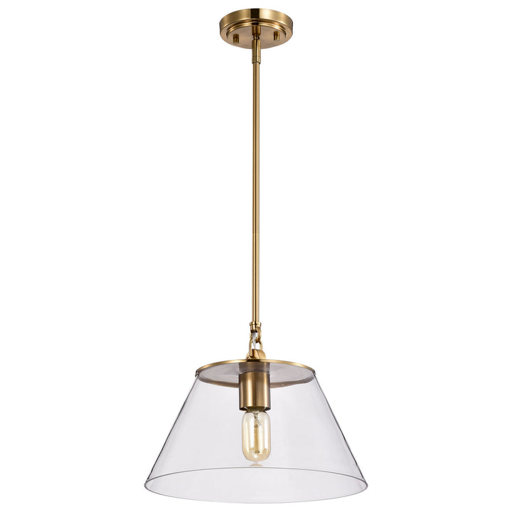 Nuvo Dover 60-7413 Pendant Light - Vintage Brass