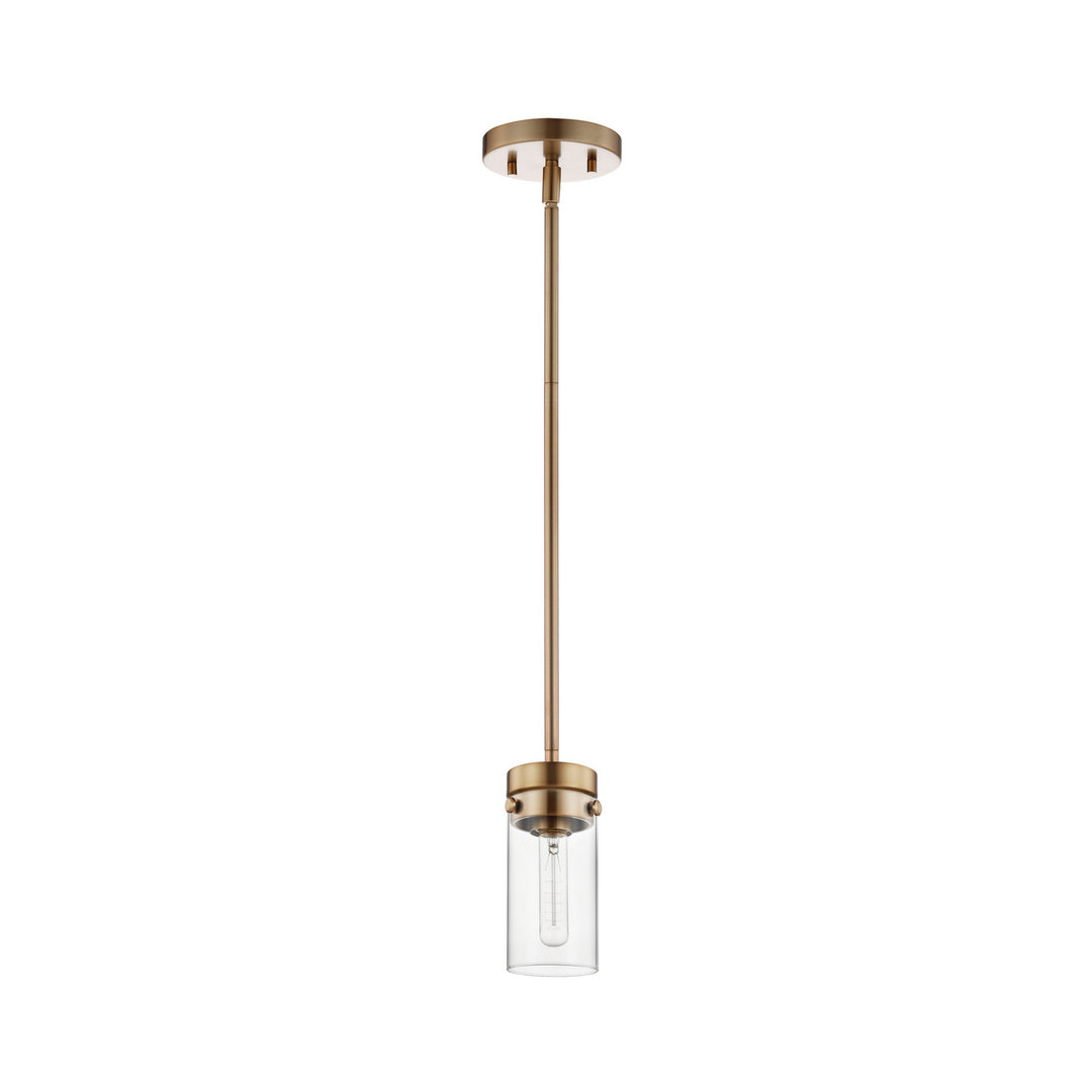 Nuvo Intersection 60-7529 Pendant Light - Burnished Brass