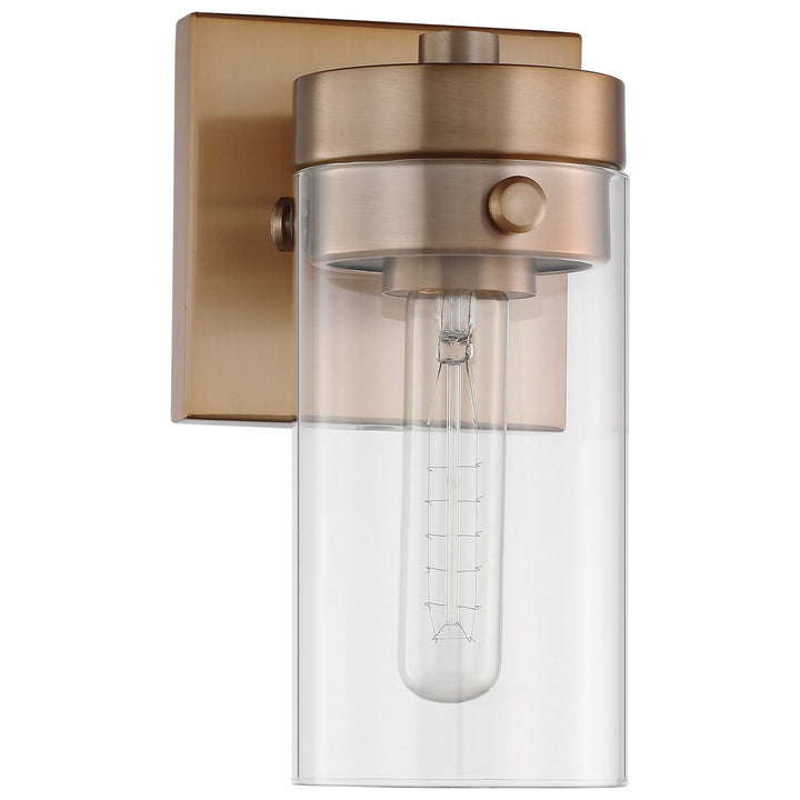 Nuvo Intersection 60-7531 Wall Light - Burnished Brass