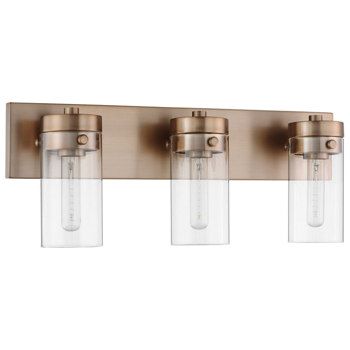 Nuvo Intersection 60-7533 Bath Vanity Light 22 in. wide - Burnished Brass