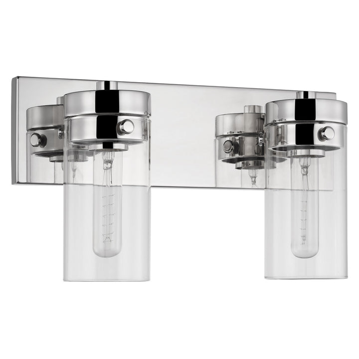 Nuvo Intersection 60-7632 Bath Vanity Light 15 in. wide - Polished Nickel