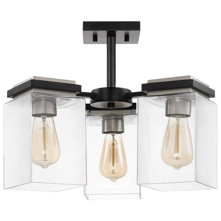 Nuvo Crossroads 60-7658 Ceiling Light - Matte Black
