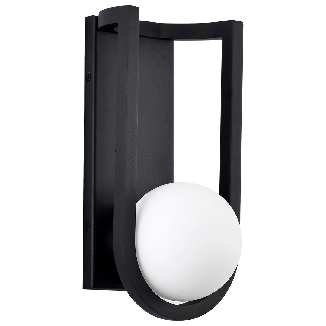 Nuvo Lighting 62-1619 Cradle Led Wall Lantern Outdoor Black