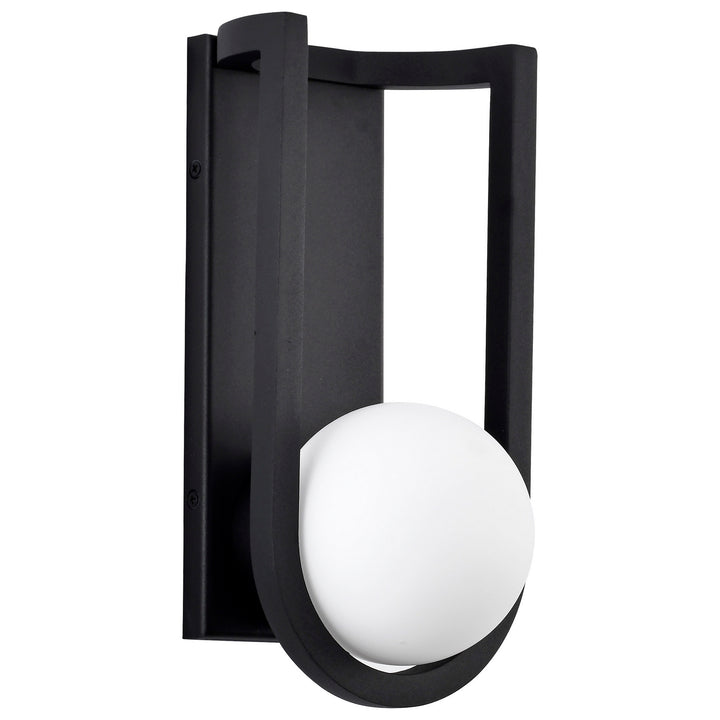 Nuvo Lighting 62-1619 Cradle Led Wall Lantern Outdoor Black