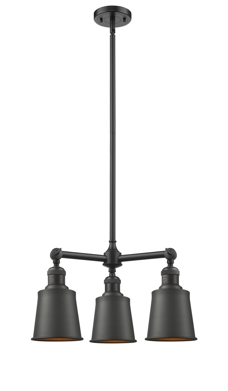 Innovations Franklin Restoration 207-OB-M9-OB Chandelier Light - Oil Rubbed Bronze