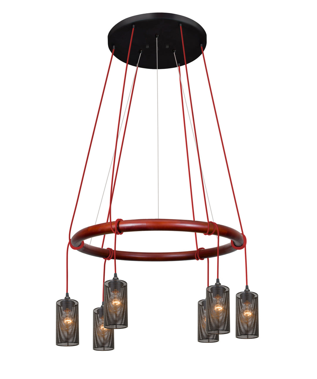 Besa Cirque CIRQUE-120V-EDIL-RD-MS Chandelier Light -