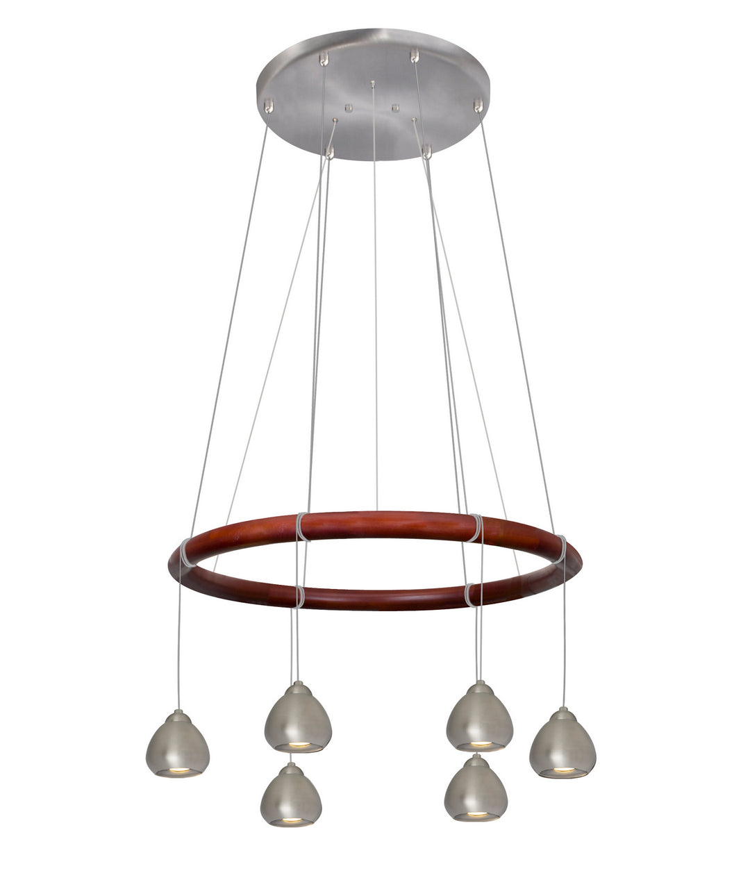 Besa Cirque CIRQUE-12V-SN Chandelier Light - Satin Nickel