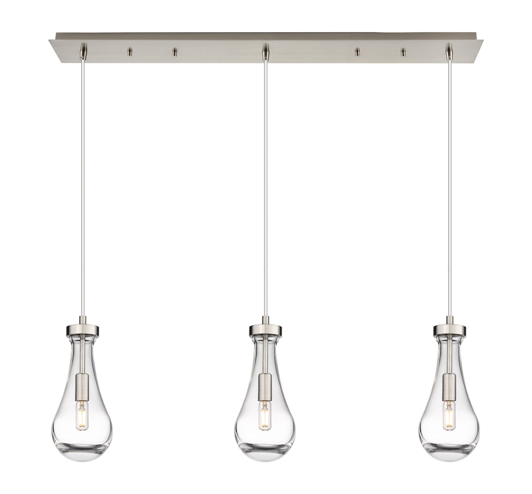 Innovations Downtown Urban 123-451-1P-SN-G451-5CL Pendant Light - Brushed Satin Nickel