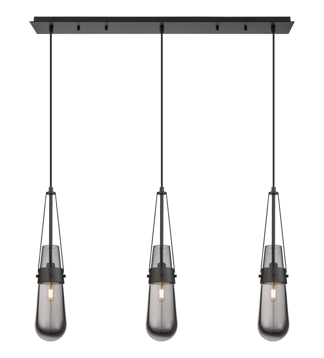 Innovations Downtown Urban 123-452-1P-BK-G452-4SM Pendant Light - Matte Black