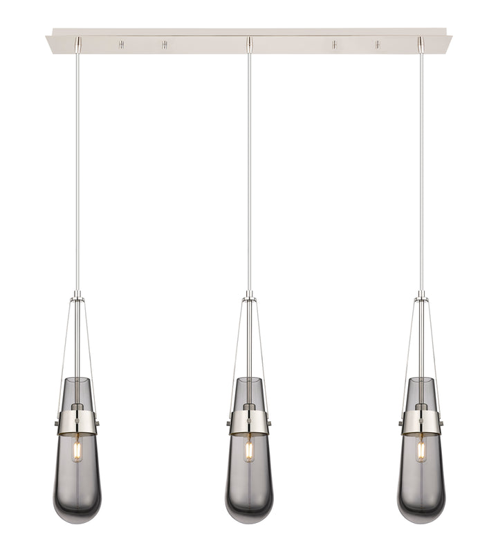 Innovations Downtown Urban 123-452-1P-PN-G452-4SM Pendant Light - Polished Nickel
