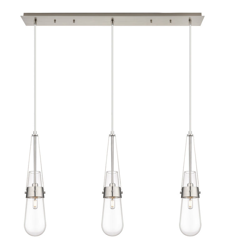 Innovations Downtown Urban 123-452-1P-SN-G452-4CL Pendant Light - Brushed Satin Nickel