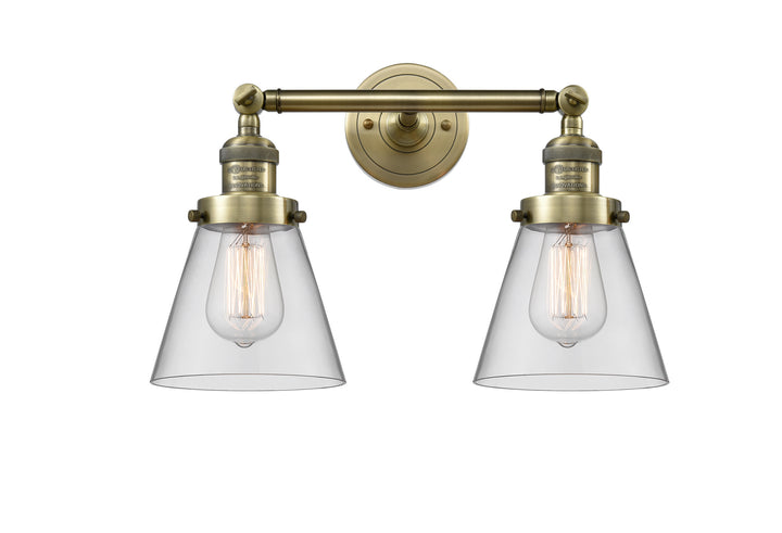 Innovations Franklin Restoration 208-AB-G62-LED Bath Vanity Light 16 in. wide - Antique Brass