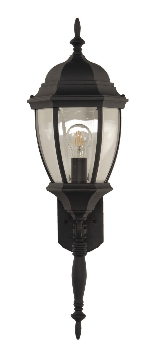 Craftmade Lighting Z280-TB  Bent Glass Cast Outdoor Textured Black