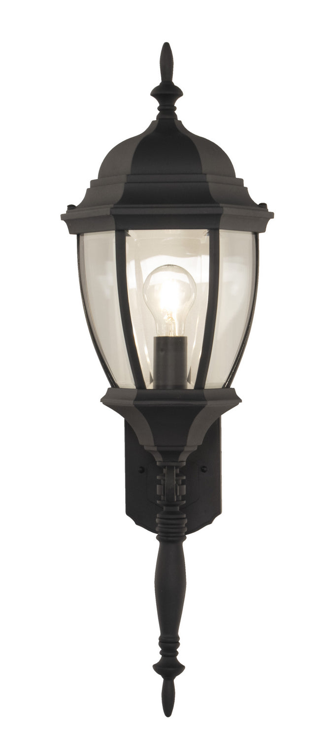 Craftmade Lighting Z280-TB  Bent Glass Cast Outdoor Textured Black
