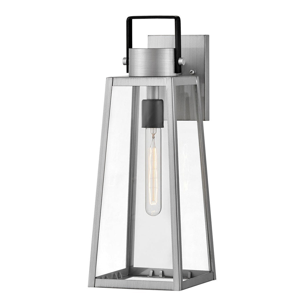 Lark Lighting 82004AL  Hugh Outdoor Antique Brushed Aluminum