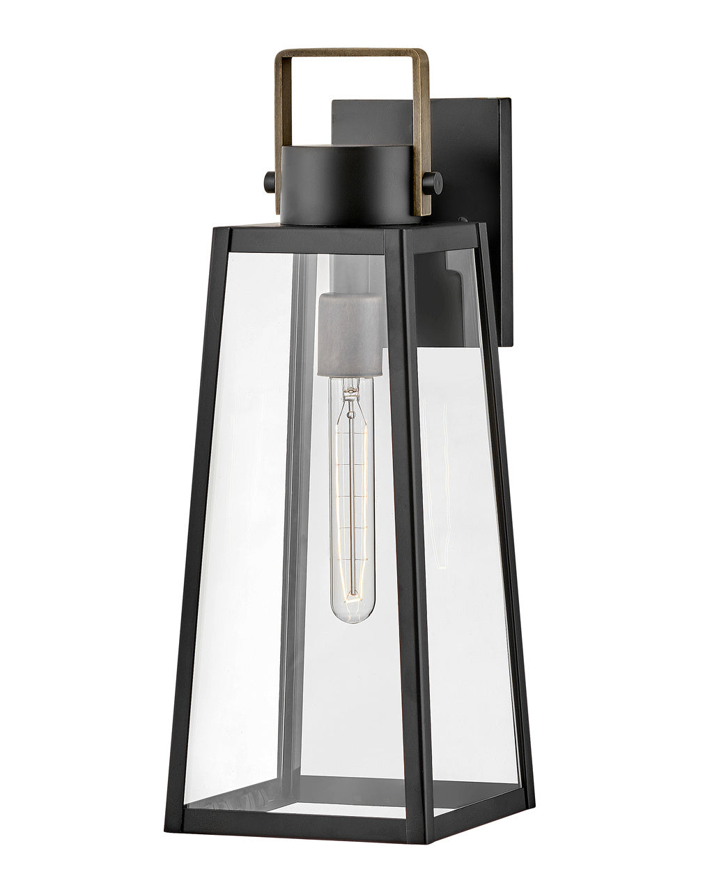 Lark Lighting 82004BK  Hugh Outdoor Black