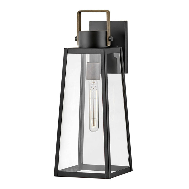 Lark Lighting 82004BK  Hugh Outdoor Black