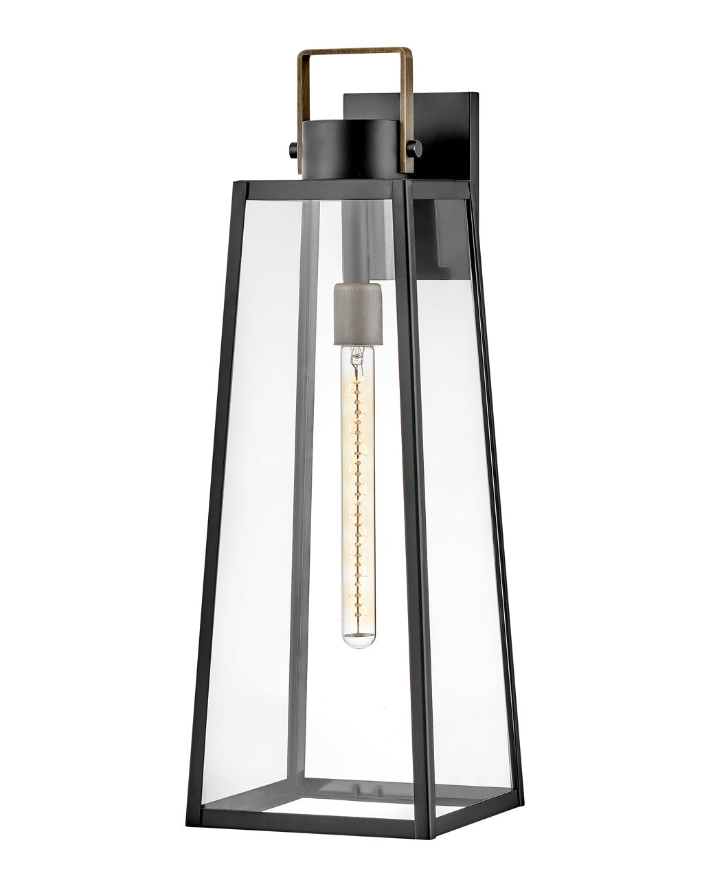 Lark Lighting 82005BK  Hugh Outdoor Black