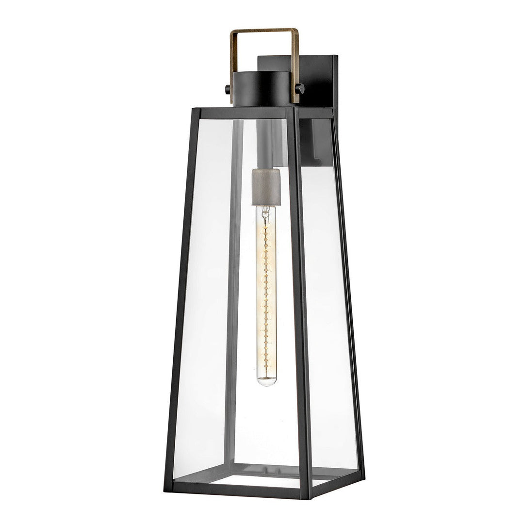 Lark Lighting 82005BK  Hugh Outdoor Black