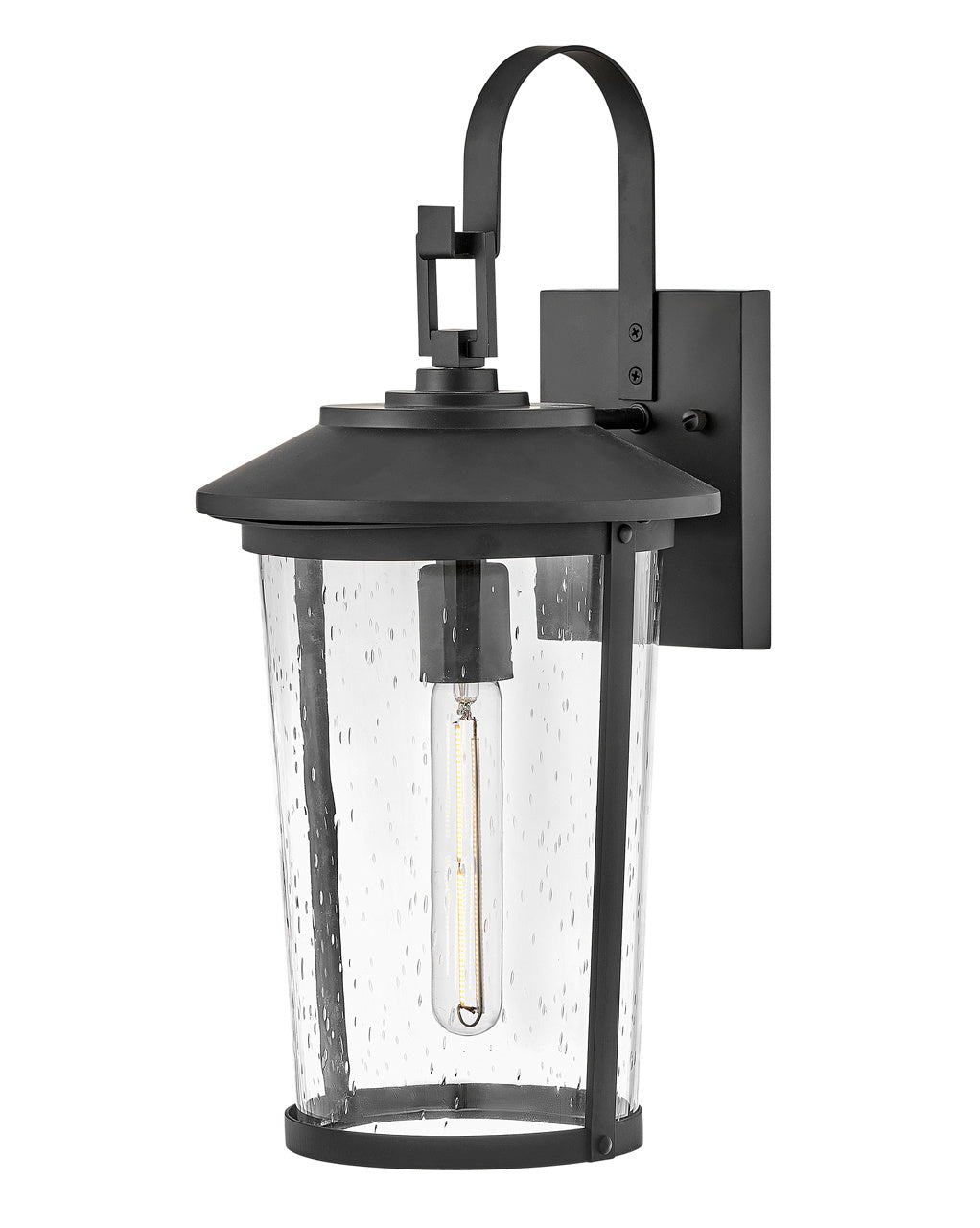 Lark Lighting 82024BK  Banks Outdoor Black