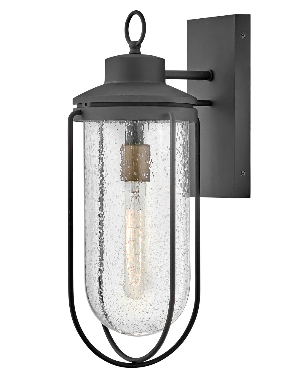 Lark Lighting 82034MB  Moby Outdoor Museum Black