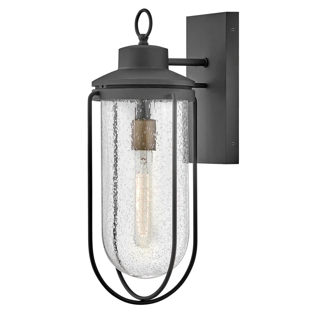 Lark Lighting 82034MB  Moby Outdoor Museum Black