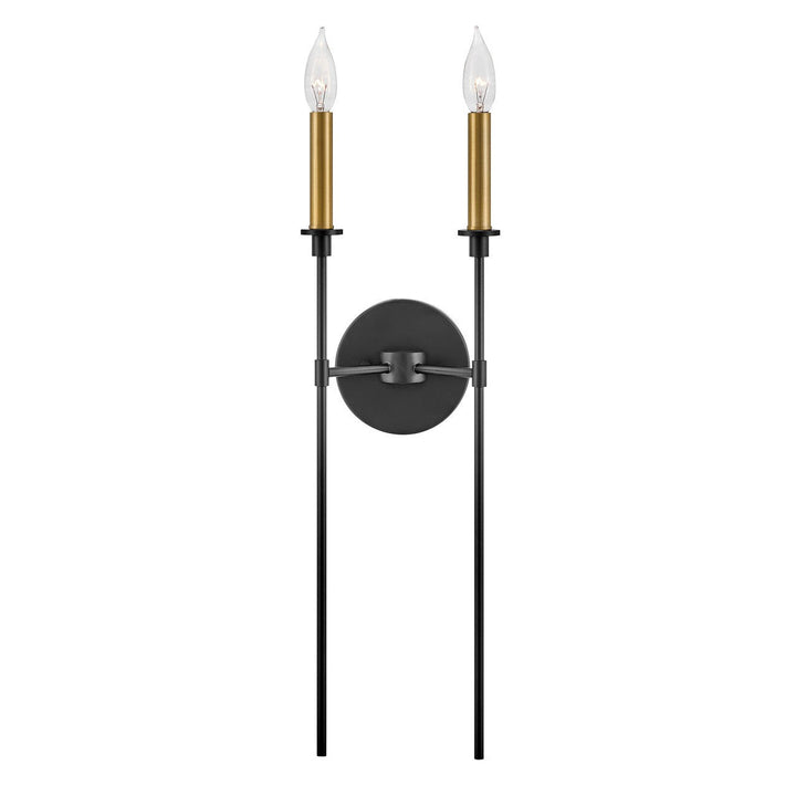 Lark Hux 83072BK Wall Sconce Light - Black