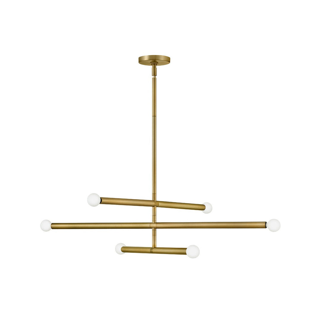 Lark Millie 83195LCB Chandelier Light - Lacquered Brass