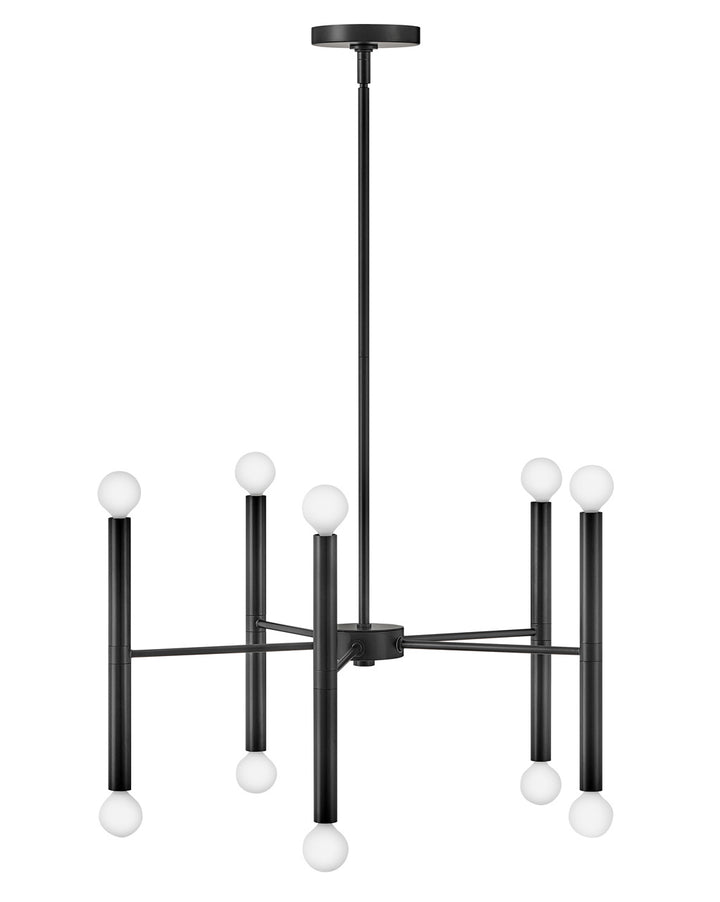 Lark Millie 83198BK Chandelier Light - Black