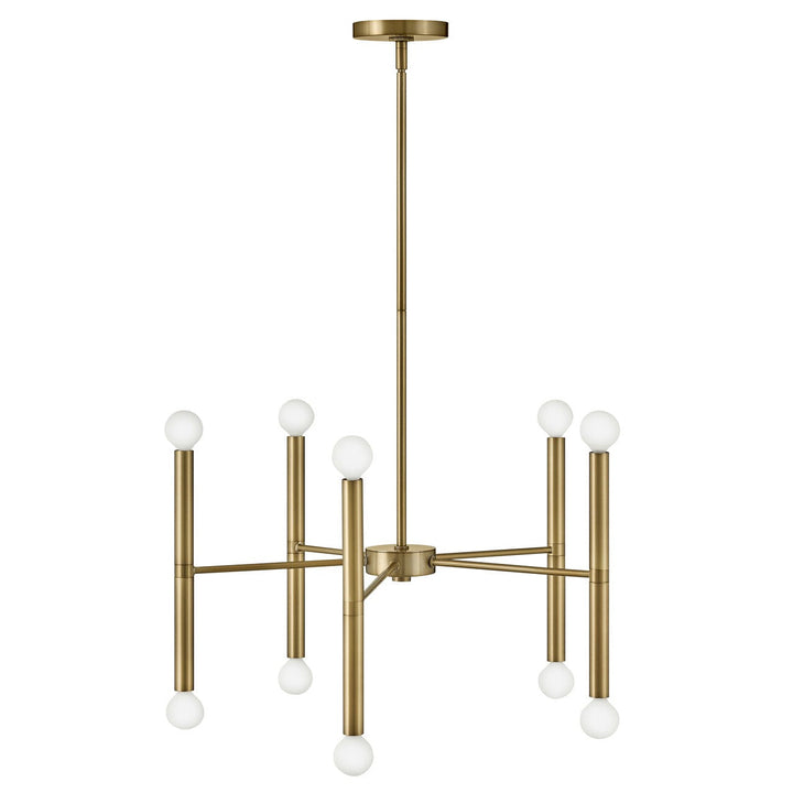 Lark Millie 83198LCB Chandelier Light - Lacquered Brass