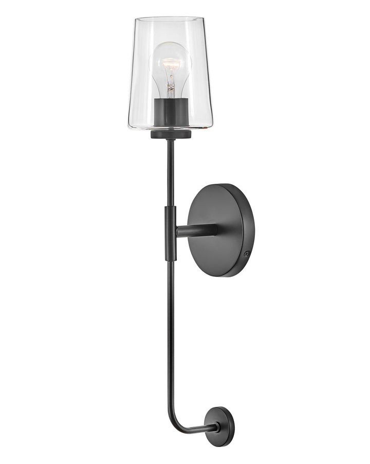 Lark Kline 83450BK Wall Sconce Light - Black