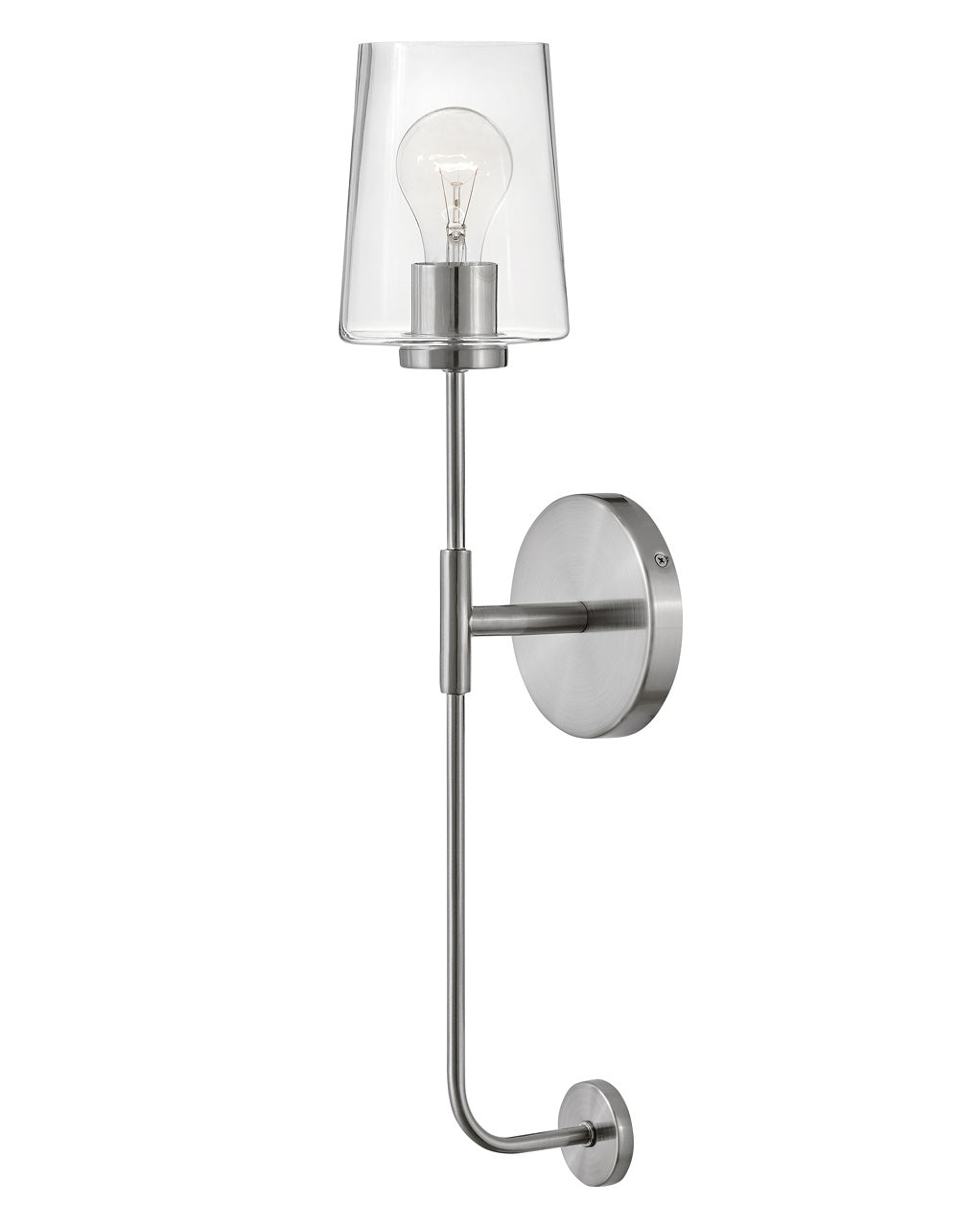 Lark Kline 83450BN Wall Sconce Light - Brushed Nickel