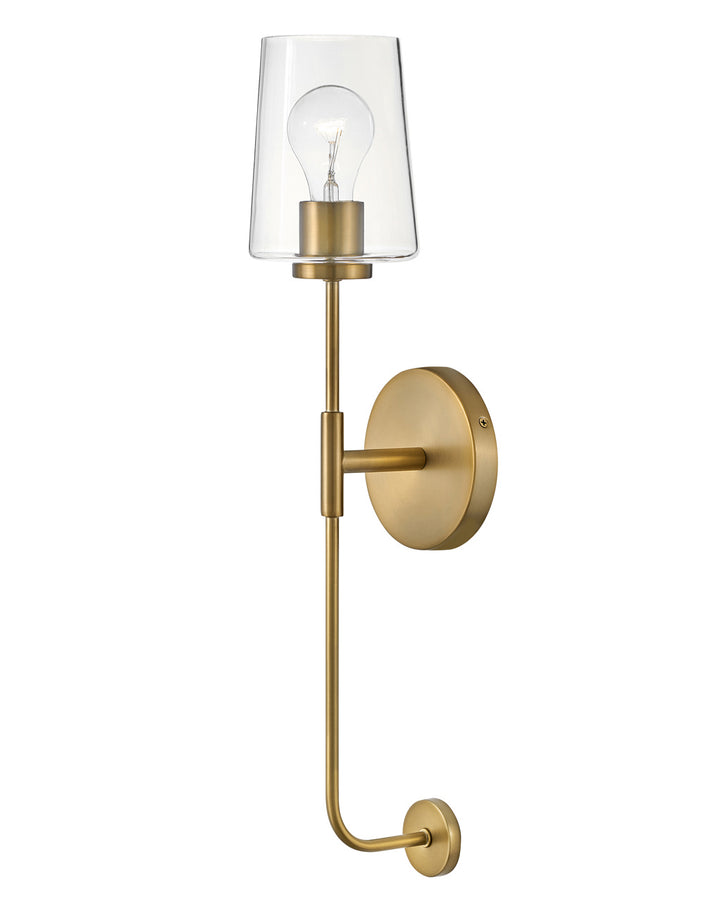 Lark Kline 83450LCB Wall Sconce Light - Lacquered Brass