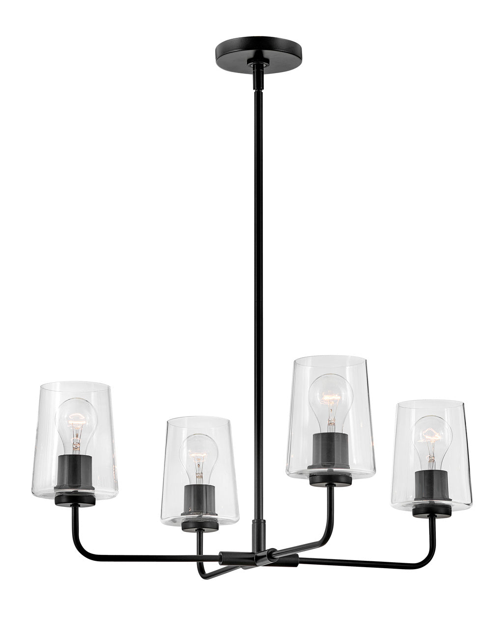 Lark Kline 83454BK Chandelier Light - Black