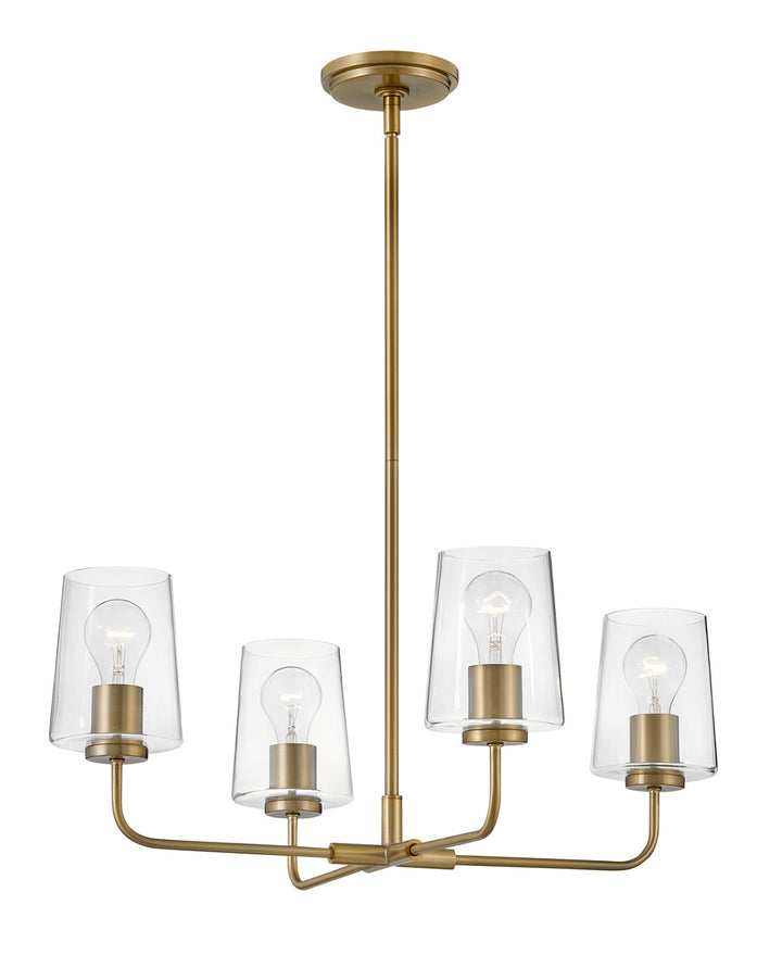 Lark Kline 83454LCB Chandelier Light - Lacquered Brass