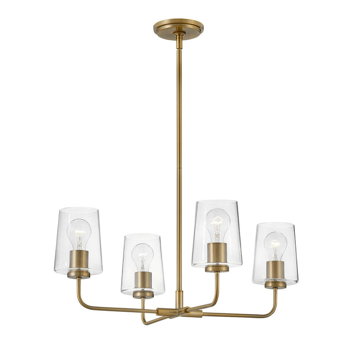 Lark Kline 83454LCB Chandelier Light - Lacquered Brass