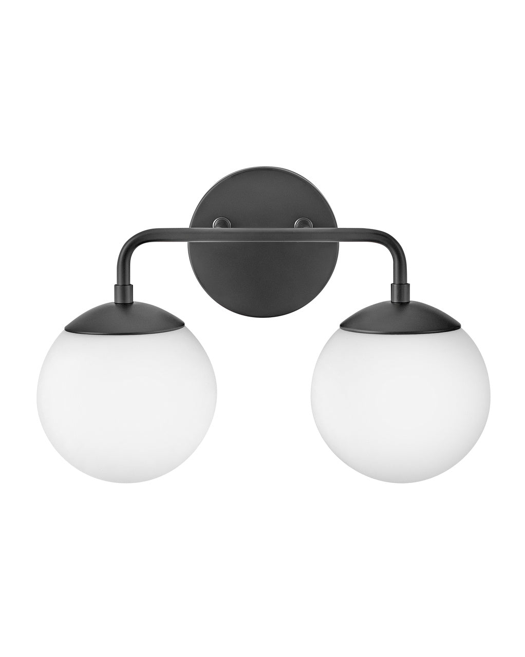 Lark Juniper 85002BK Bath Vanity Light 15 in. wide - Black