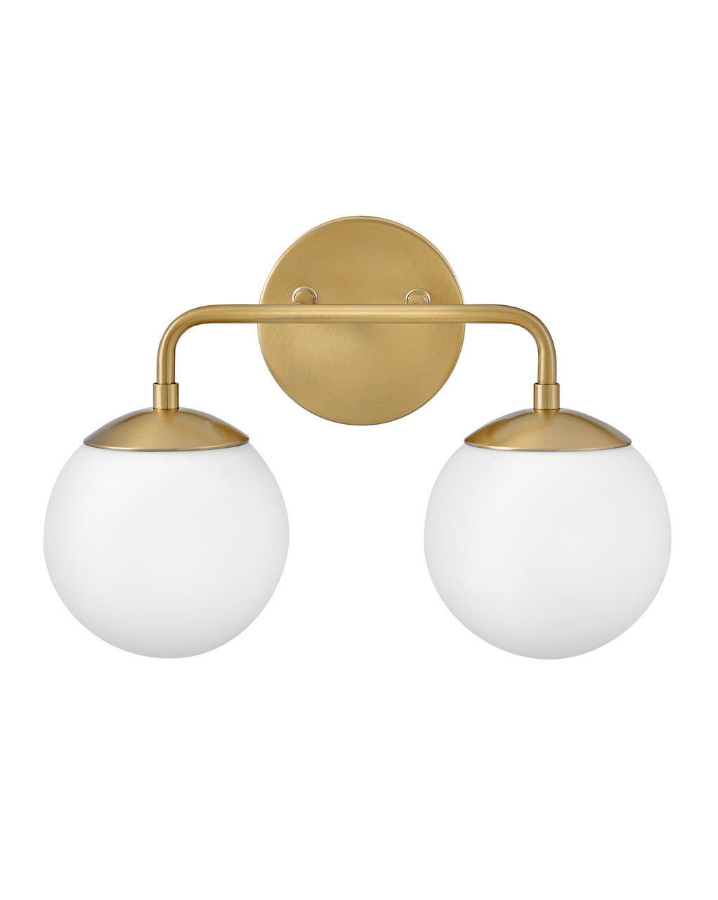 Lark Juniper 85002LCB Bath Vanity Light 15 in. wide - Lacquered Brass