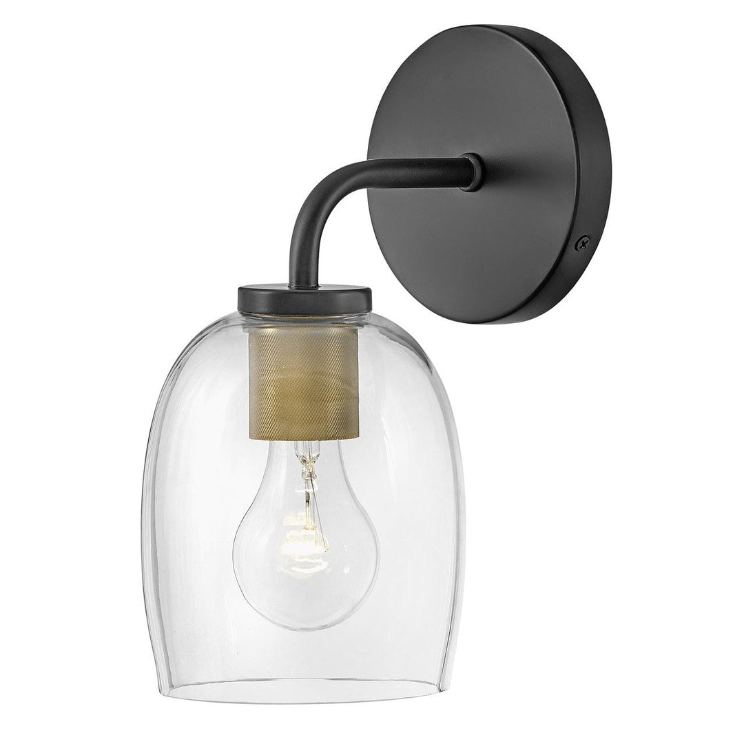 Lark Percy 85010BK Wall Sconce Light - Black