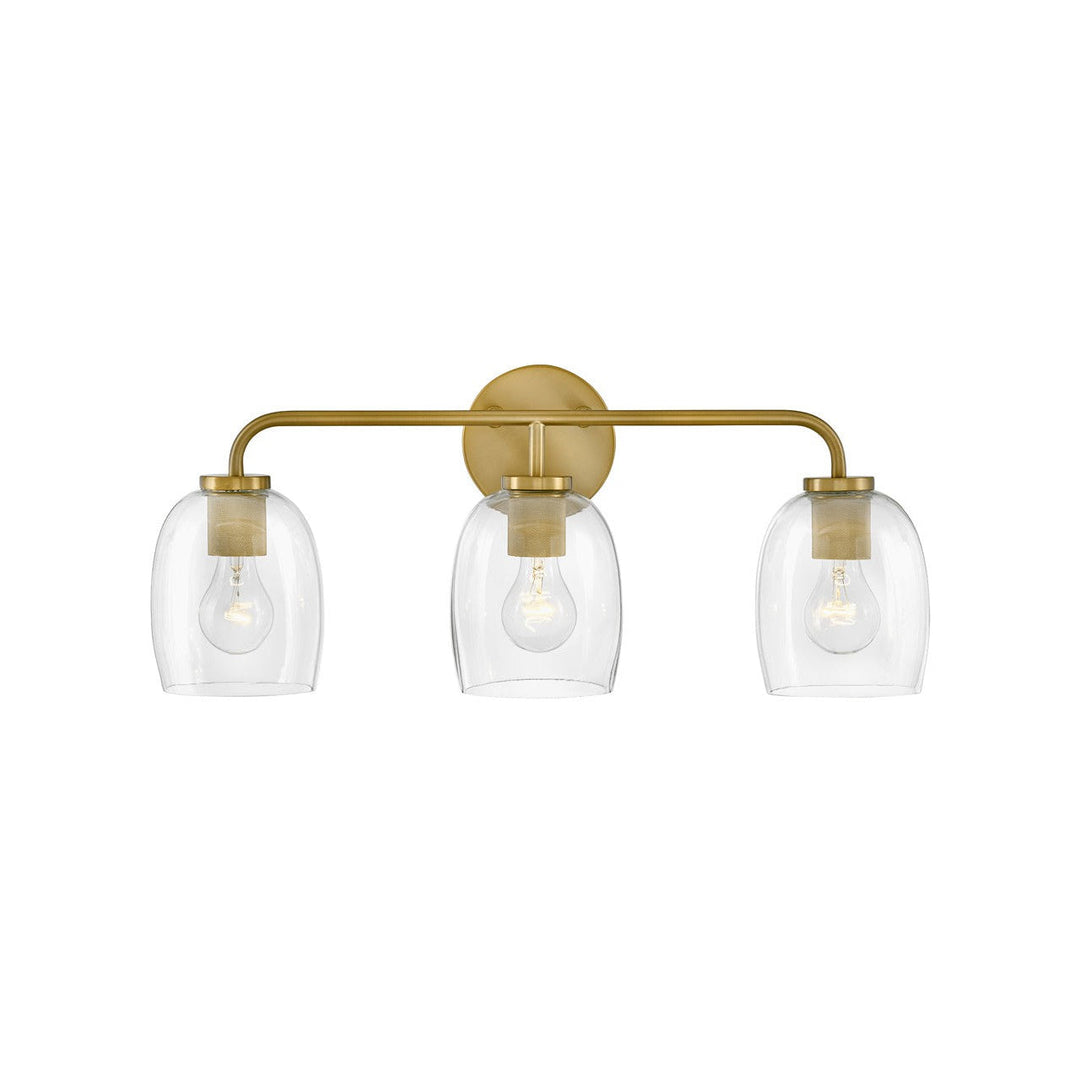 Lark Percy 85013LCB Bath Vanity Light 24 in. wide - Lacquered Brass