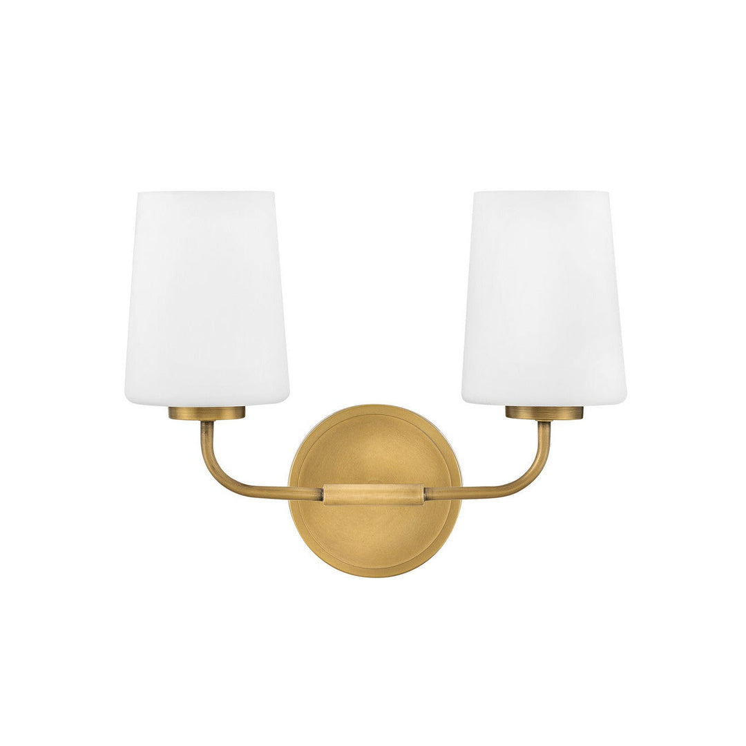 Lark Kline 853452HB Bath Vanity Light 15 in. wide - Heritage Brass