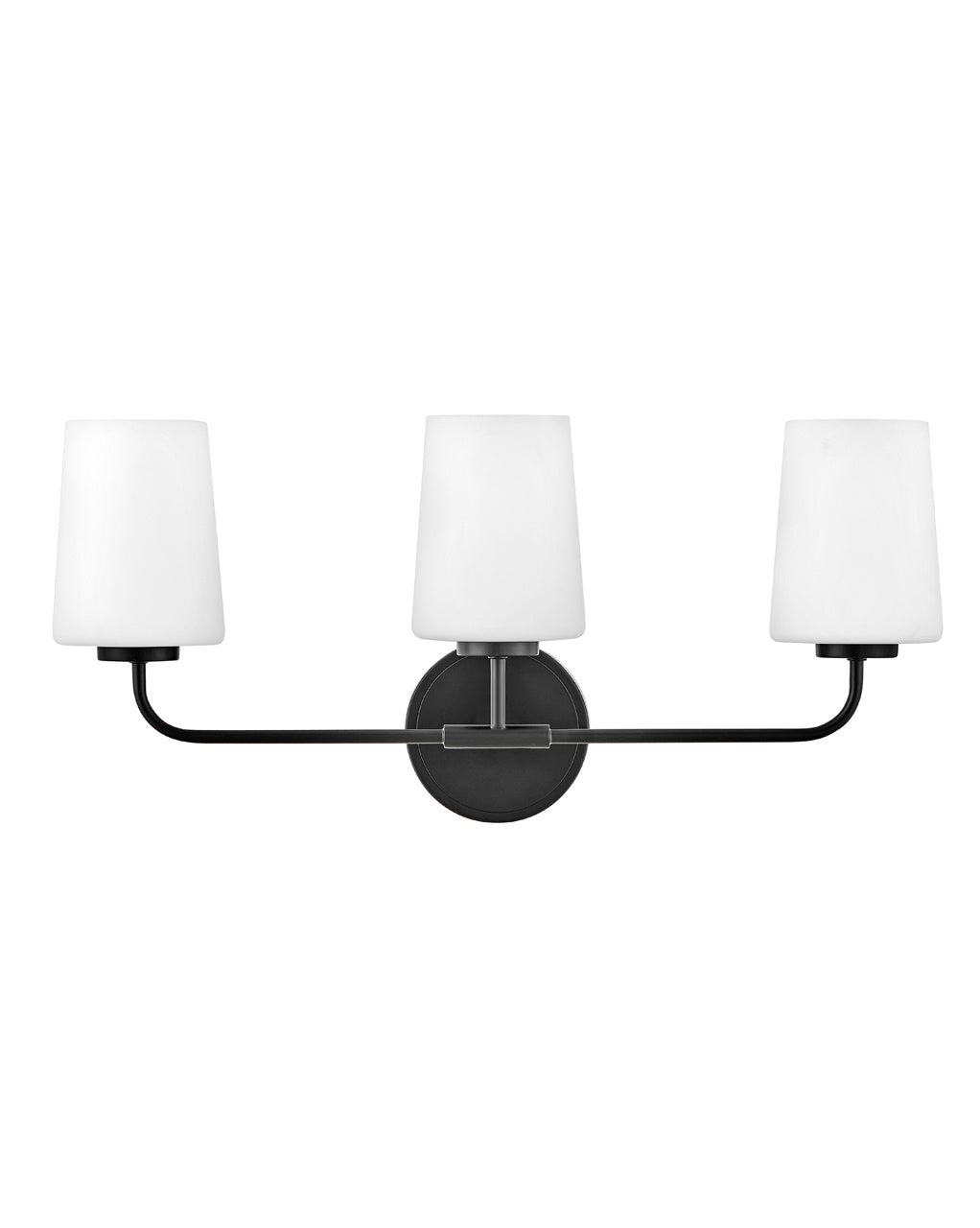 Lark Kline 853453BK Bath Vanity Light 24 in. wide - Black