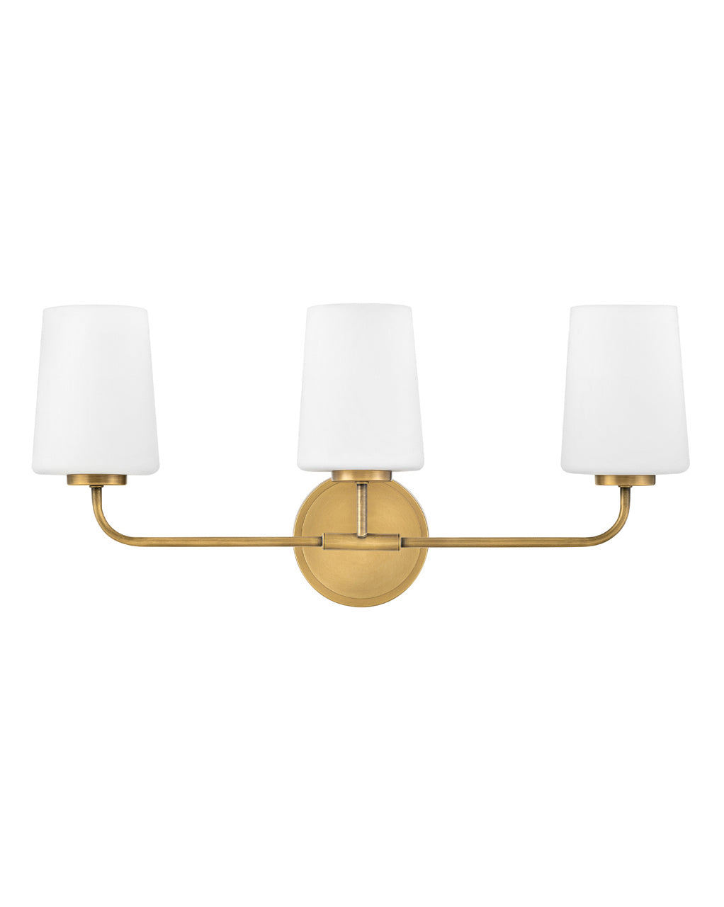 Lark Kline 853453HB Bath Vanity Light 24 in. wide - Heritage Brass