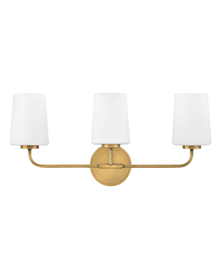 Lark Kline 853453HB Bath Vanity Light 24 in. wide - Heritage Brass