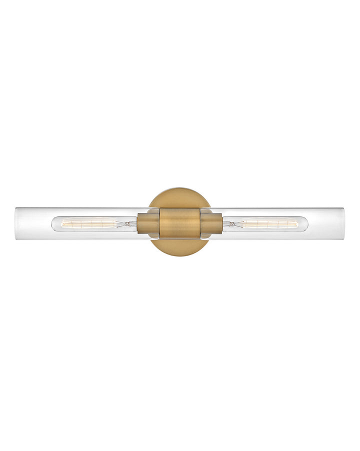 Lark Shea 85402LCB Bath Vanity Light 24 in. wide - Lacquered Brass